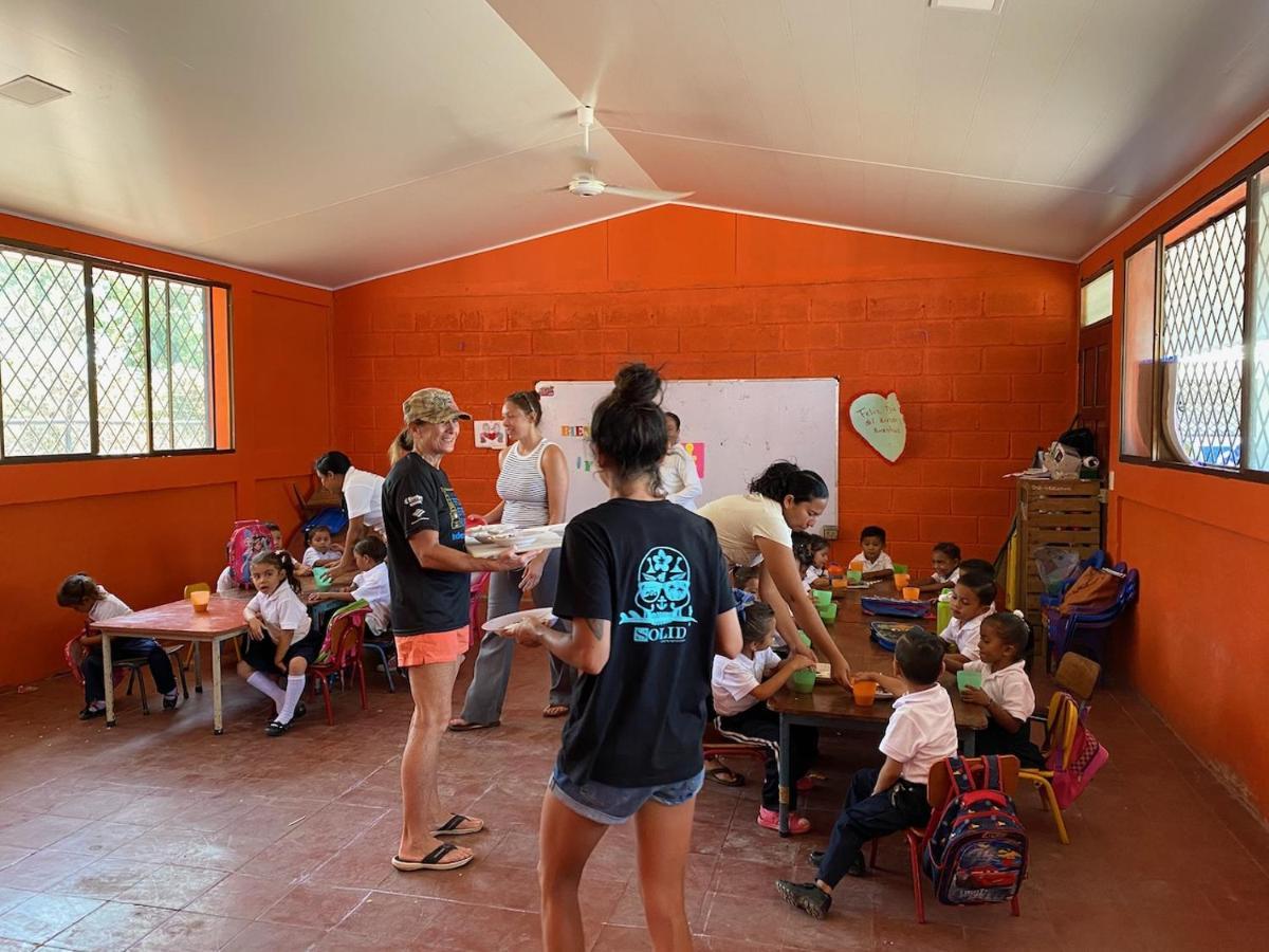 Solid Surf Camp Hostel Nicaragua Transito 외부 사진